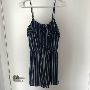 Striped romper sold